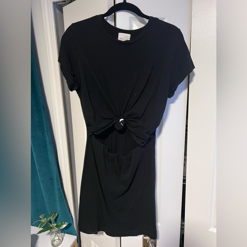 silence + noise t-shirt dress